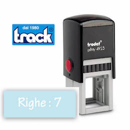 TIMBRI AUTOINCHIOSTRANTI 7 RIGHE TRODAT 4923