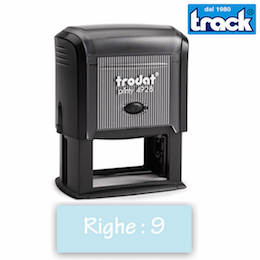 TIMBRI PERSONALIZZATI PREZZI 9 RIGHE TRODAT 4928