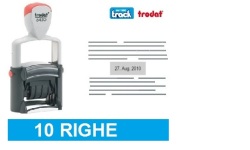 TIMBRO DATARIO PERSONALIZZABILE 10 RIGHE TRODAT 5480