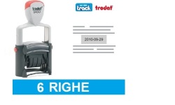 TIMBRO DATARIO PERSONALIZZABILE 6 RIGHE TRODAT 5460