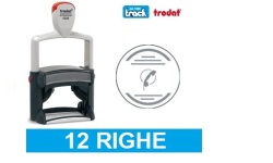 Timbri professionali personalizzati autoinchiostranti 12 righe Trodat 5215