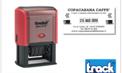 TIMBRI PERSONALIZZATI CON DATA TESTO E LOGO 6 RIGHE - PRINTY 4726