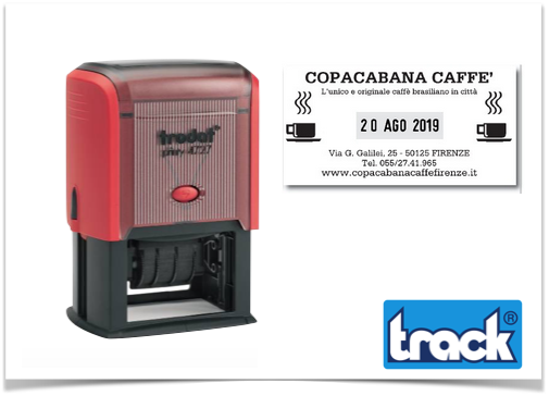 TIMBRI PERSONALIZZATI CON DATA TESTO E LOGO 6 RIGHE PRINTY 4726