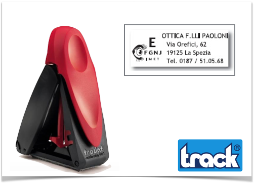 TIMBRI PERSONALIZZATI CON TESTO E LOGO 4 RIGHE Mobile Printy 9411