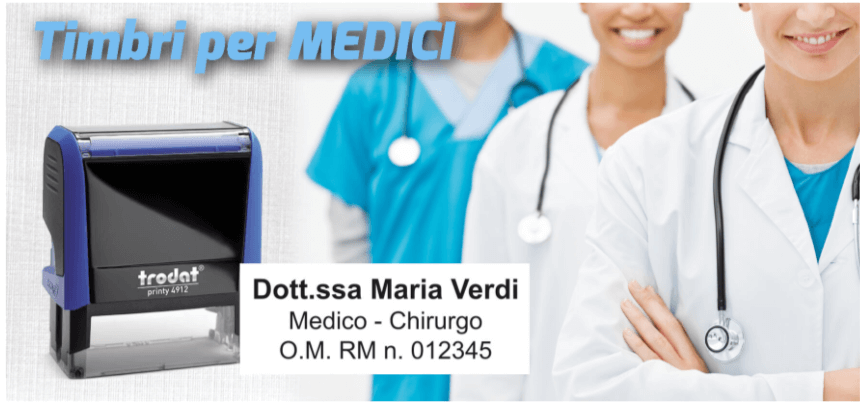 timbro per medici timbro per medici
