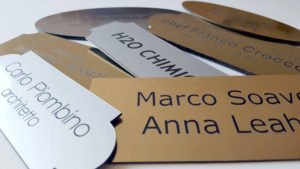 Targhette portanome per porte